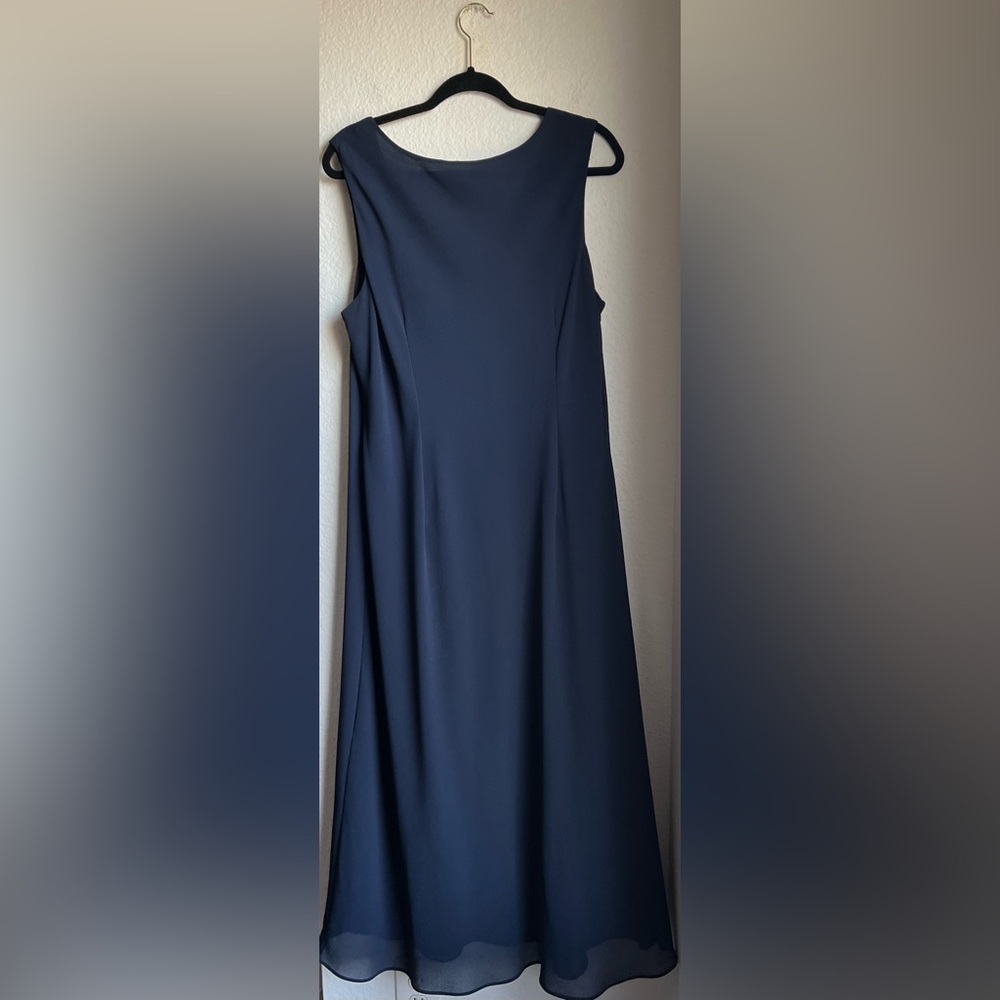 Studio I Navy Slip Dress - Picture 4 of 4